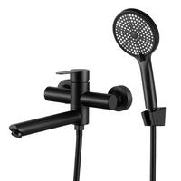 BRAUSESET Wellis 15/12.8/21.5 cm - Schwarz, Metall (15/12.8/21.5cm) - ZMH