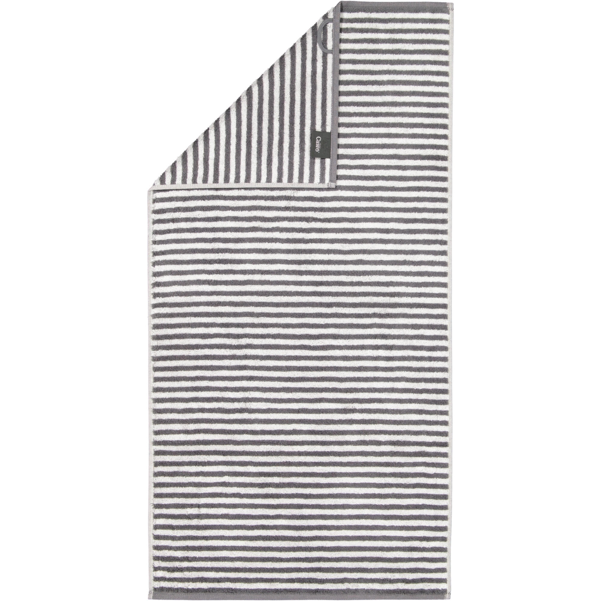 Cawö Handtücher Grau 50x100 cm