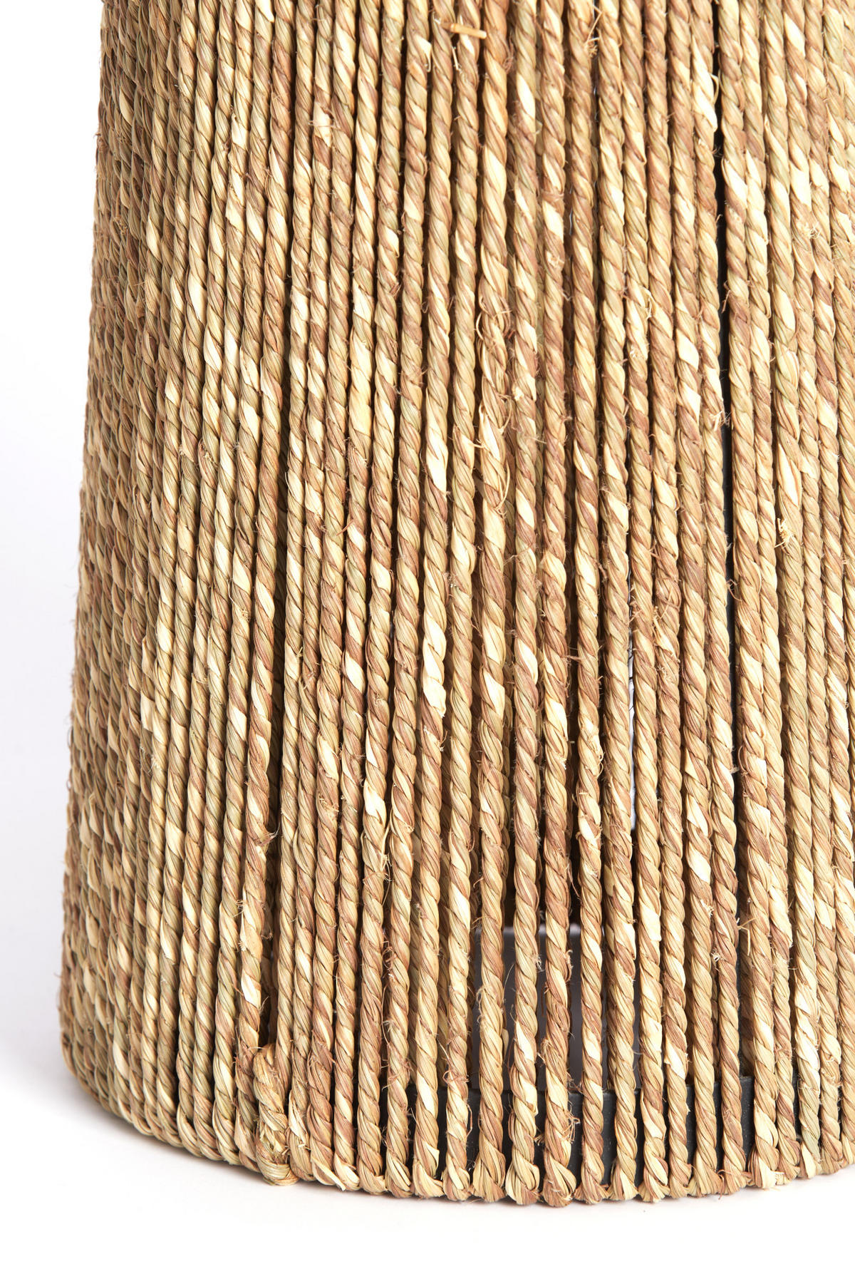 TISCHLAMPE Pitino Braun Ø31,5/51 cm - Braun, Textil (31.5/31.5/51cm) - Light & Living