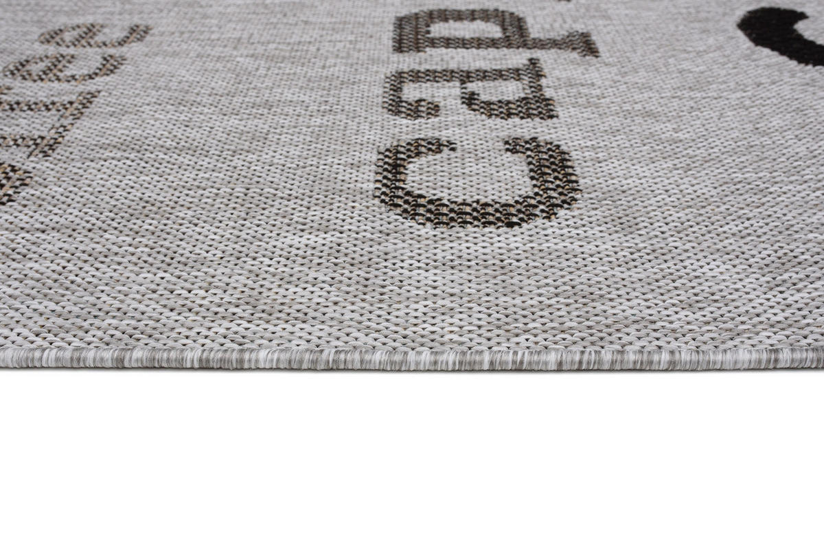 TEPPICH MELISSA Grau 160/230 cm - Grau, Kunststoff (160/230cm) - Tapiso