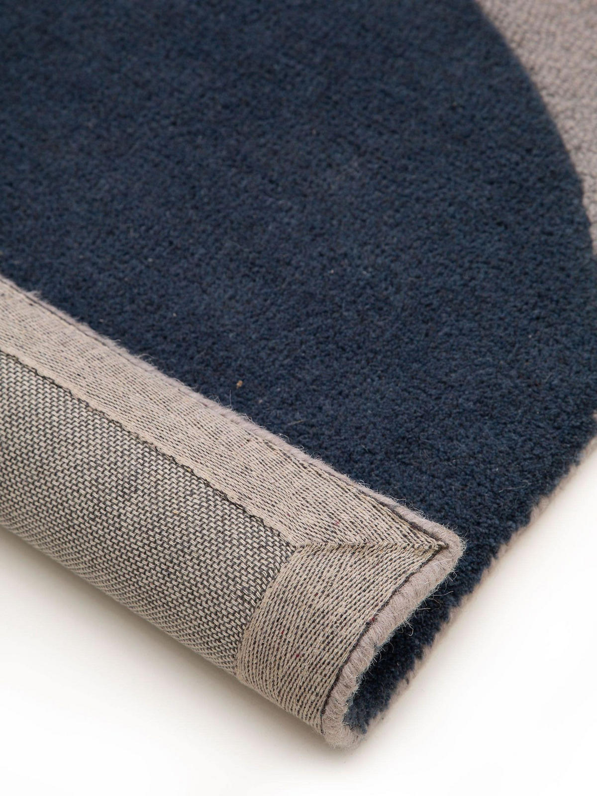 TEPPICH Wollteppich Kyoto Bunt - Multicolor, Textil (120/1cm) - KUNSTLOFT