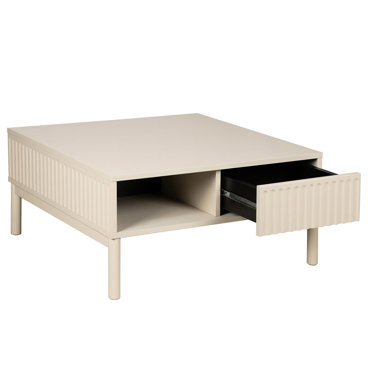 COUCHTISCH - Kaschmir, Holz/Holzwerkstoff (80/80/40cm) - home24