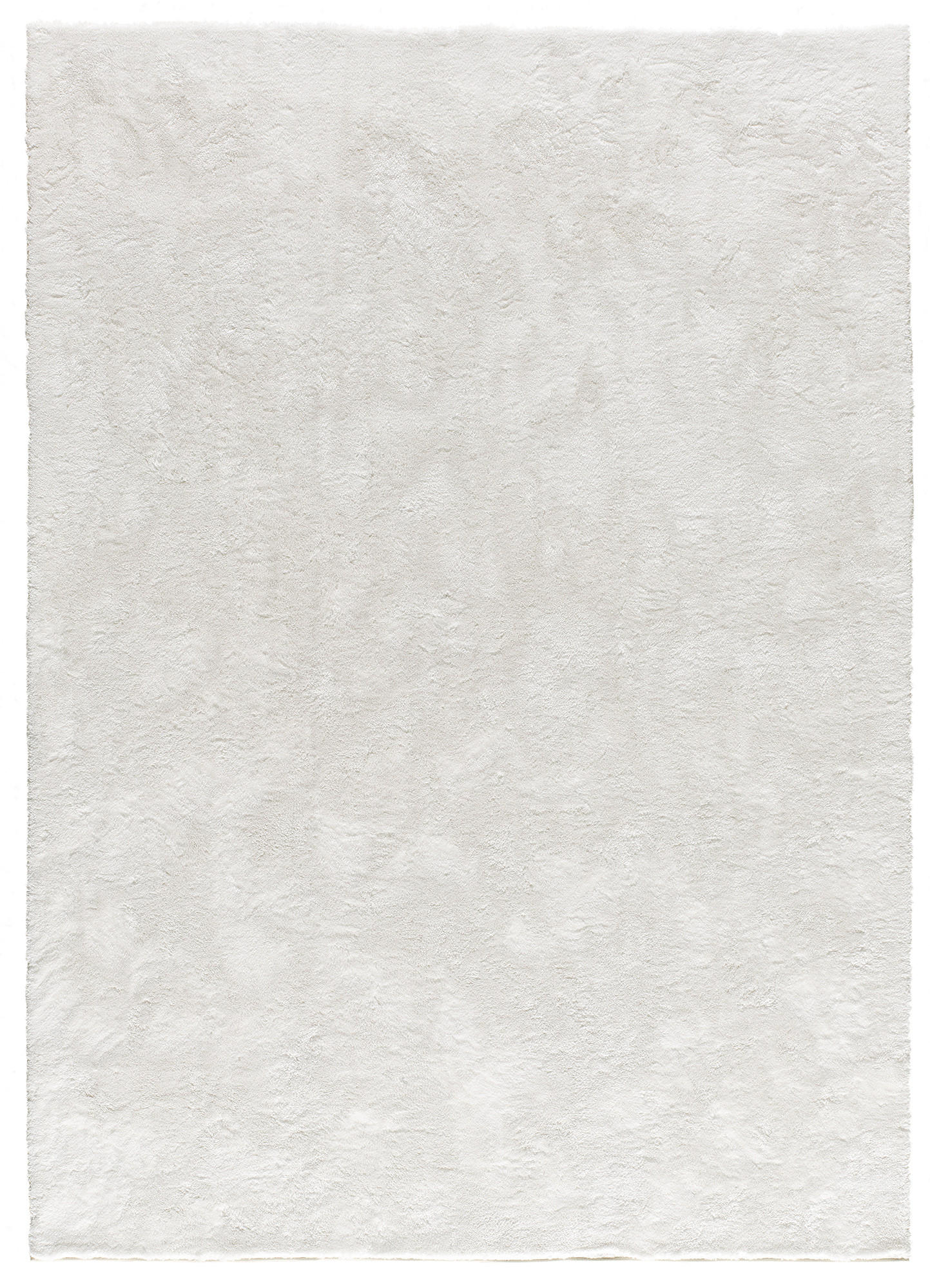 HOCHFLORTEPPICH Weiß Roma 140/200 cm - Weiß, Kunststoff/Textil (140/200cm) - Atticgo