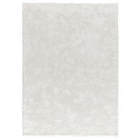 HOCHFLORTEPPICH Weiß Roma 140/200 cm - Weiß, Kunststoff/Textil (140/200cm) - Atticgo