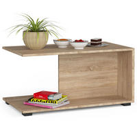 COUCHTISCH Margo, 90x45x50cm, Sonoma - Sonoma Eiche, Holz (50/90/45cm) - Milordbikes