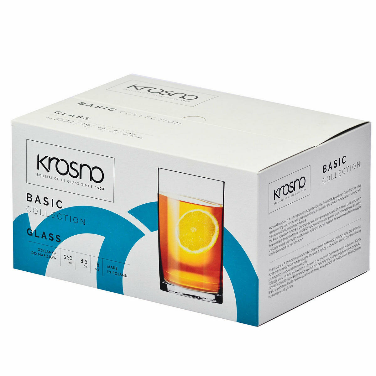 TEEGLÄSER TRINKGLÄSER, 6er-Set, 250 ml - Transparent, Glas (0.25L)