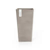 BLUMENTOPF Rotterdam Mid High 31/31/56,5 cm Taupe - Taupe, Kunststoff (31/56.5cm) - Ecopots