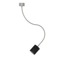 PENDELLEUCHTE LOYD LED I Schwarz Mattnickel 5 W - Schwarz, Metall (10/10/100cm) - Rendl
