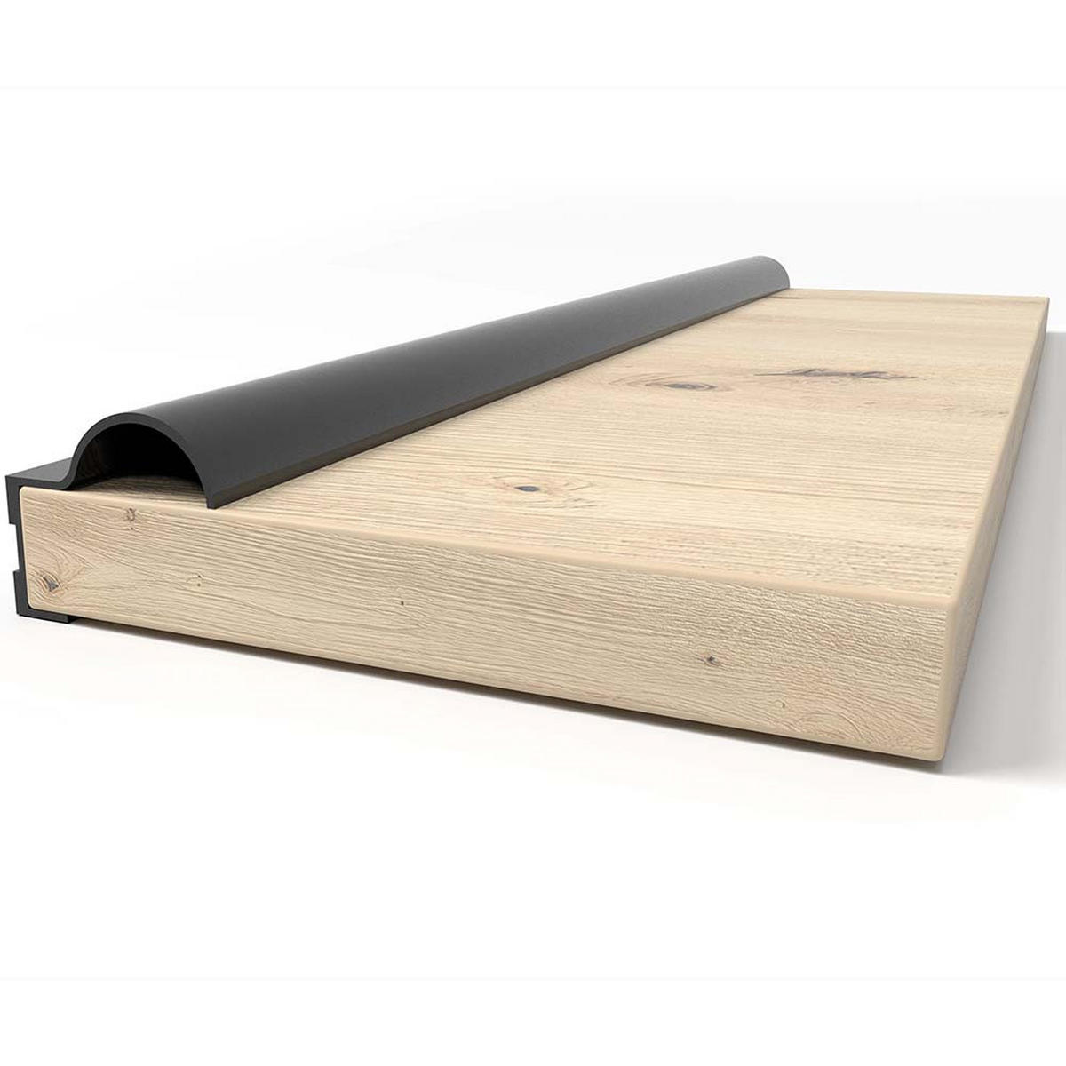 SCHWEBETÜRENSCHRANK 233/218/61 cm 3-türig Werona L Artisan Eiche, Artisan Eiche - Schwarz/Eiche Artisan, Holzwerkstoff/Metall (233/218/61cm) - imoebel24