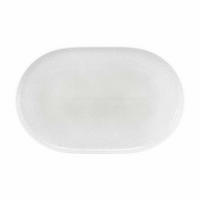 SERVIERPLATTE Sento Home Aura white 33 x 20 cm - Weiß, Keramik (20.5/2.7/33.4cm) - Seltmann Weiden