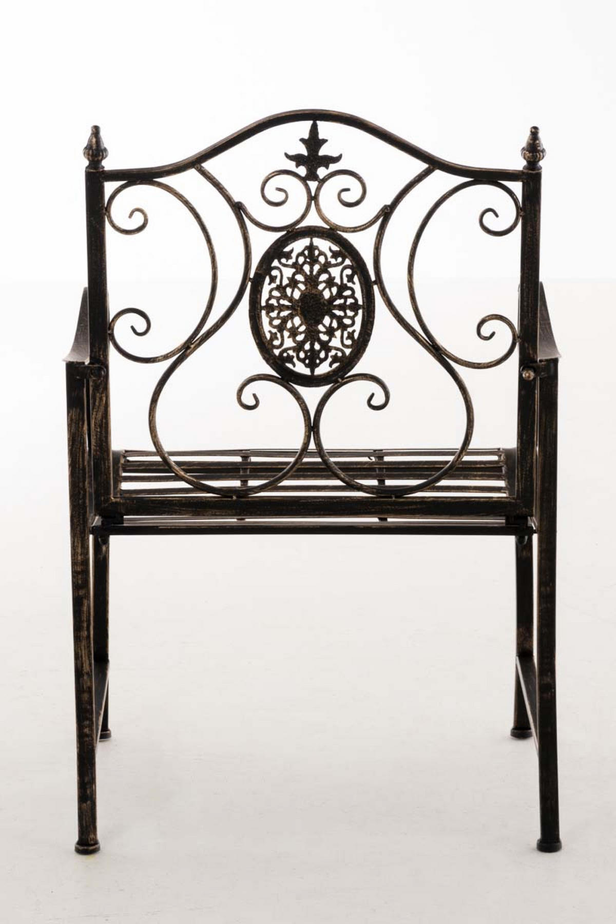 STUHL Pamela bronze - Braun, Metall (62/94/53cm) - TPFGarden