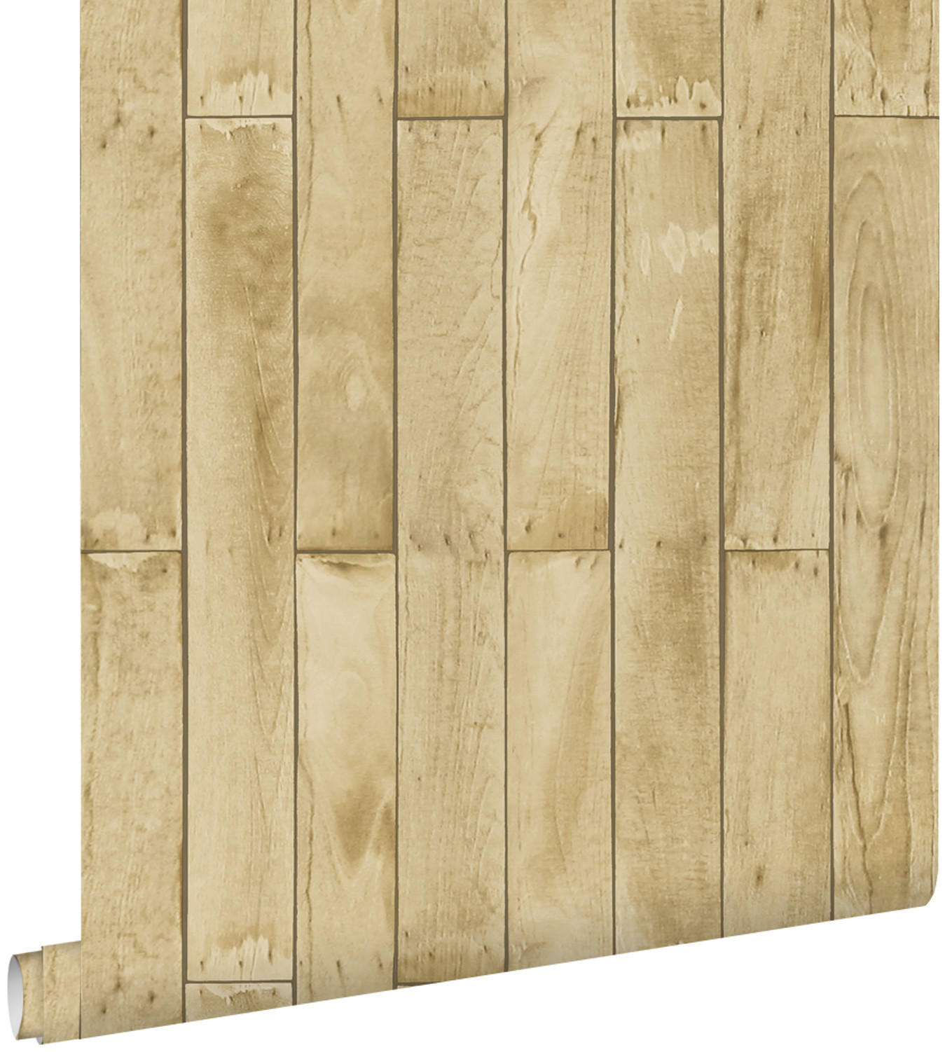 TAPETE Holzoptik 53 cm x 10.05 m - Braun, Papier (53/1000cm) - ESTAhome