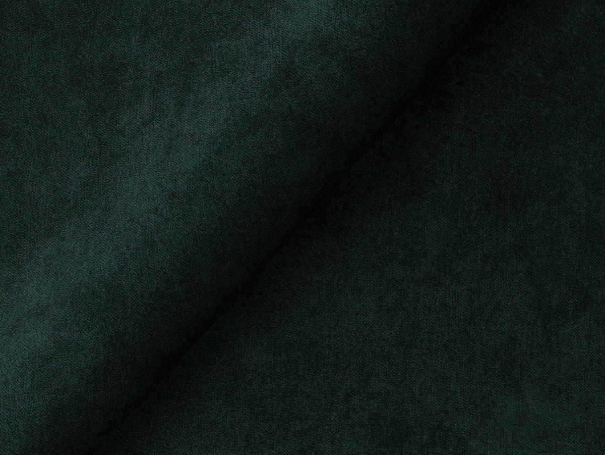ECKSOFA Links Samt Stoff Grün - Salbeigrün/Schwarz, Holzwerkstoff/Kunststoff (240/90cm) - Makamii