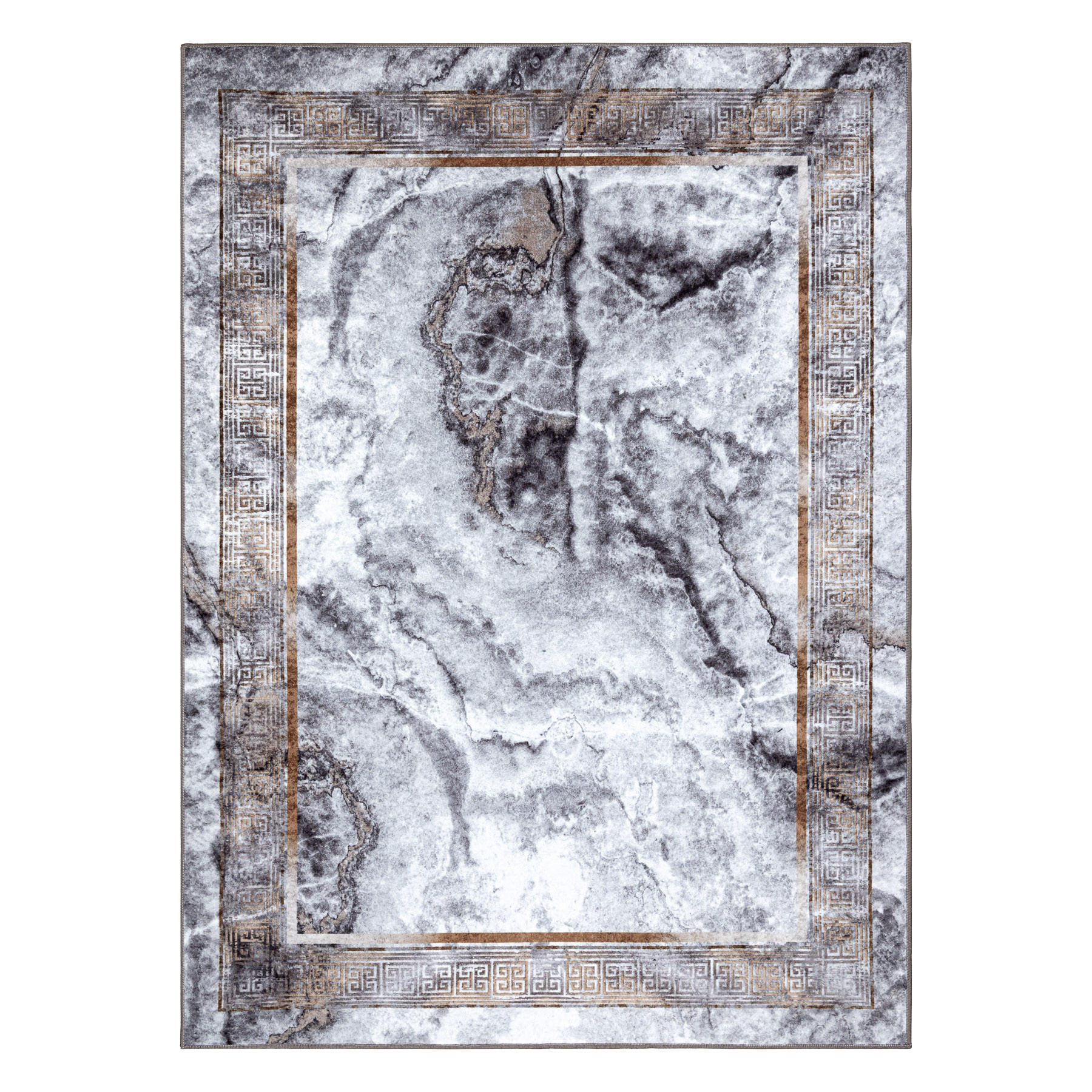 TEPPICH Miro 140/190 cm - Grau, Textil (140/190cm) - rugsX