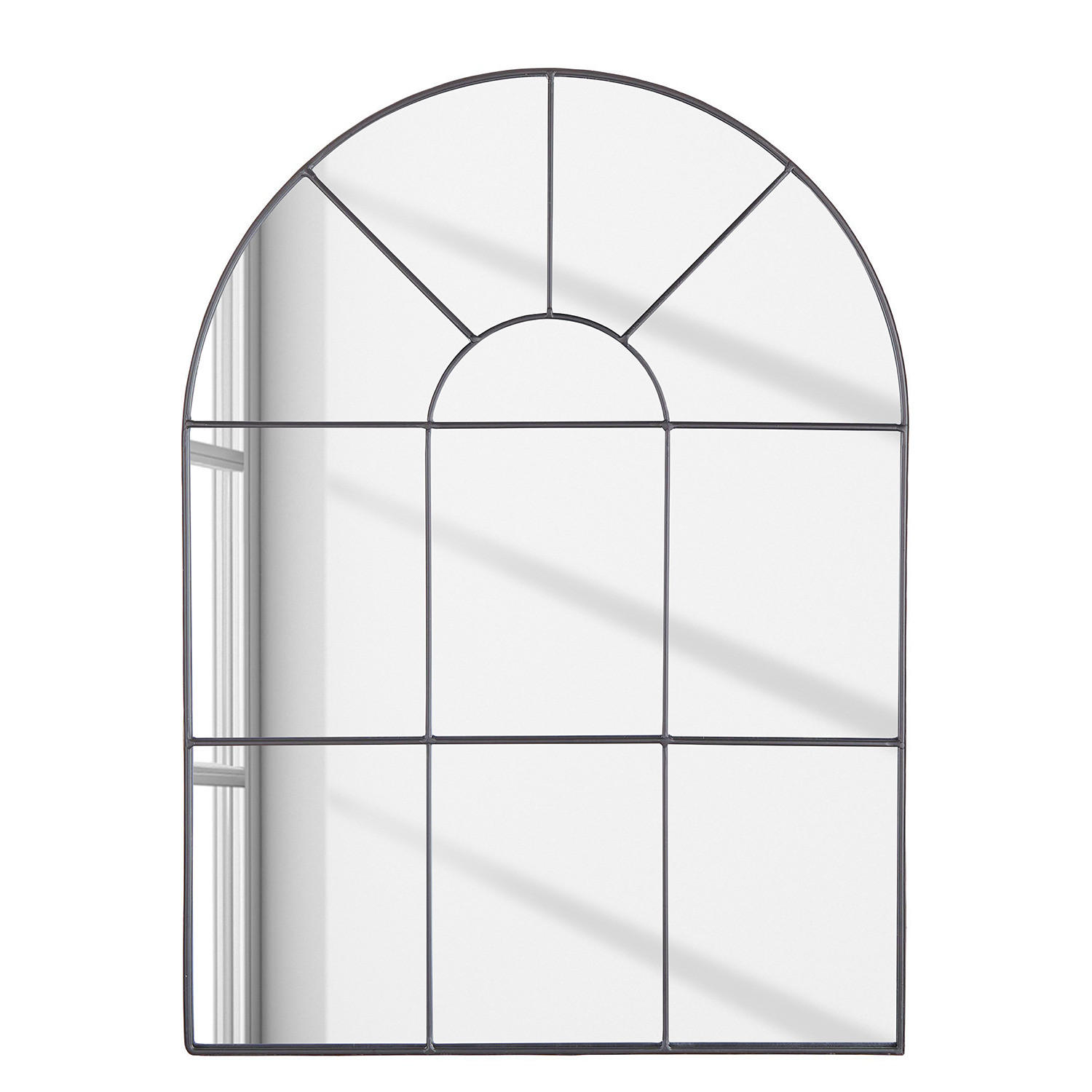 FENSTERSPIEGEL Finestra - Schwarz, Glas (50/70/2cm) - Butlers