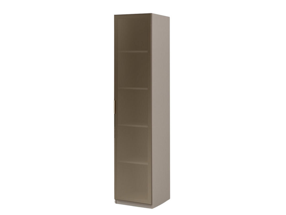 KLEIDERSCHRANK Alaska 1 trg. - Creme, Holzwerkstoff (45/215/60cm)