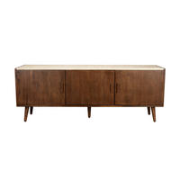 SIDEBOARD Arda - Beige, Holz (160/60/40cm) - Dutchbone