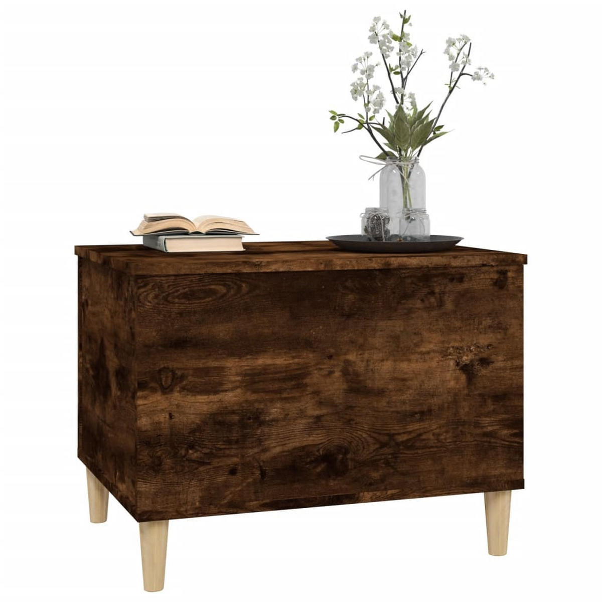 COUCHTISCH Räuchereiche 60x44,5x45 cm Holzwerkstoff - Braun, Holzwerkstoff (60/44.5/45cm) - furnicato