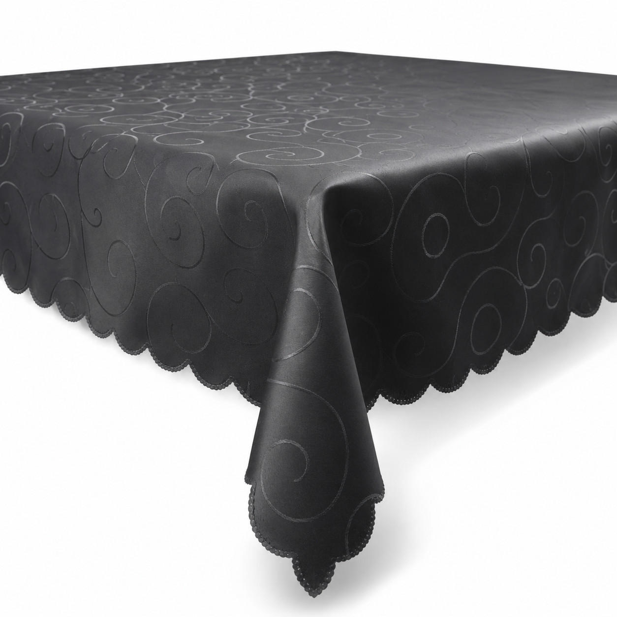 TISCHDECKE 135/200 cm Ornamente Grau - Grau, Textil (135/200cm) - TiborTex