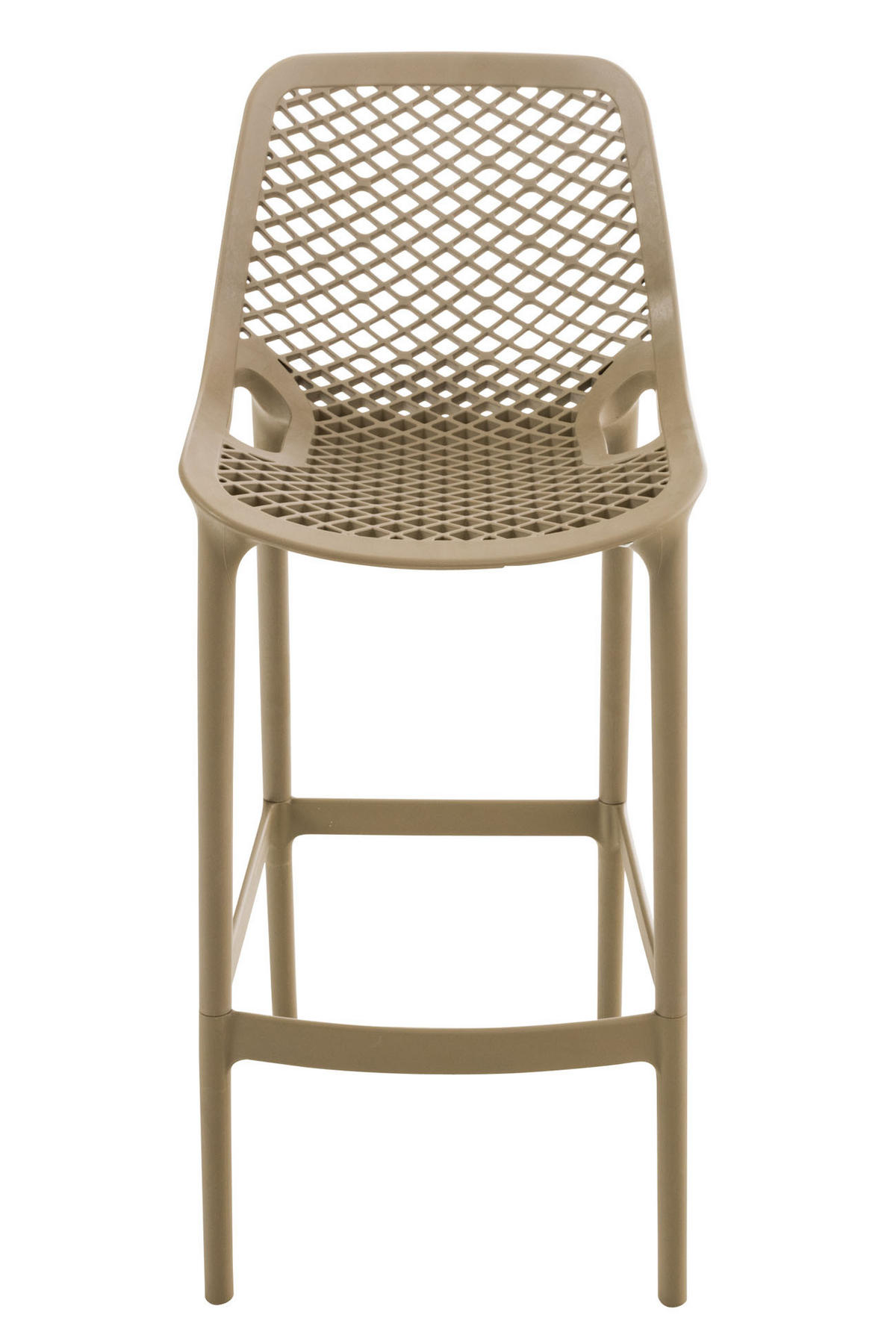 BARHOCKER 2er Set Kunststoff schlamm - Schlammfarben, Kunststoff (45/105/53cm) - CLP
