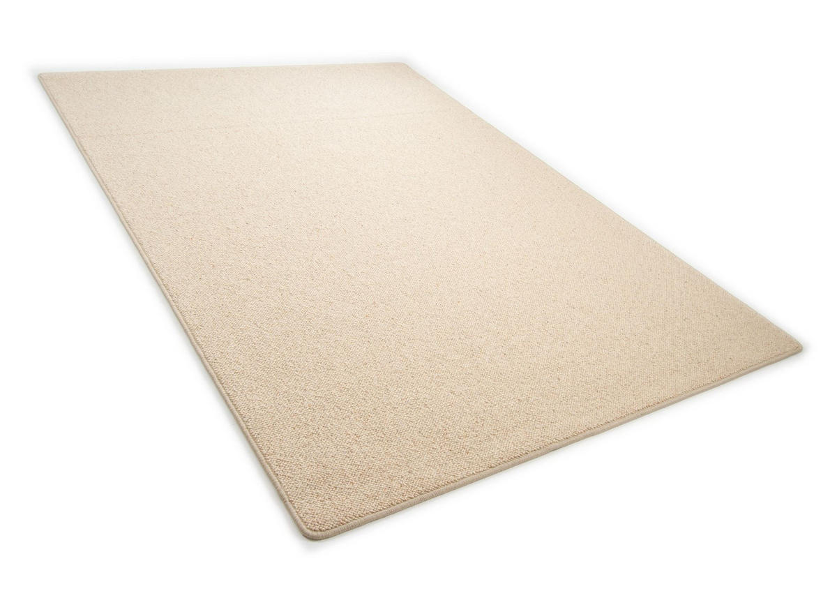 WOLLTEPPICH 120/180 cm Sydney - Creme, Naturmaterialien (120/180cm) - Steffensmeier