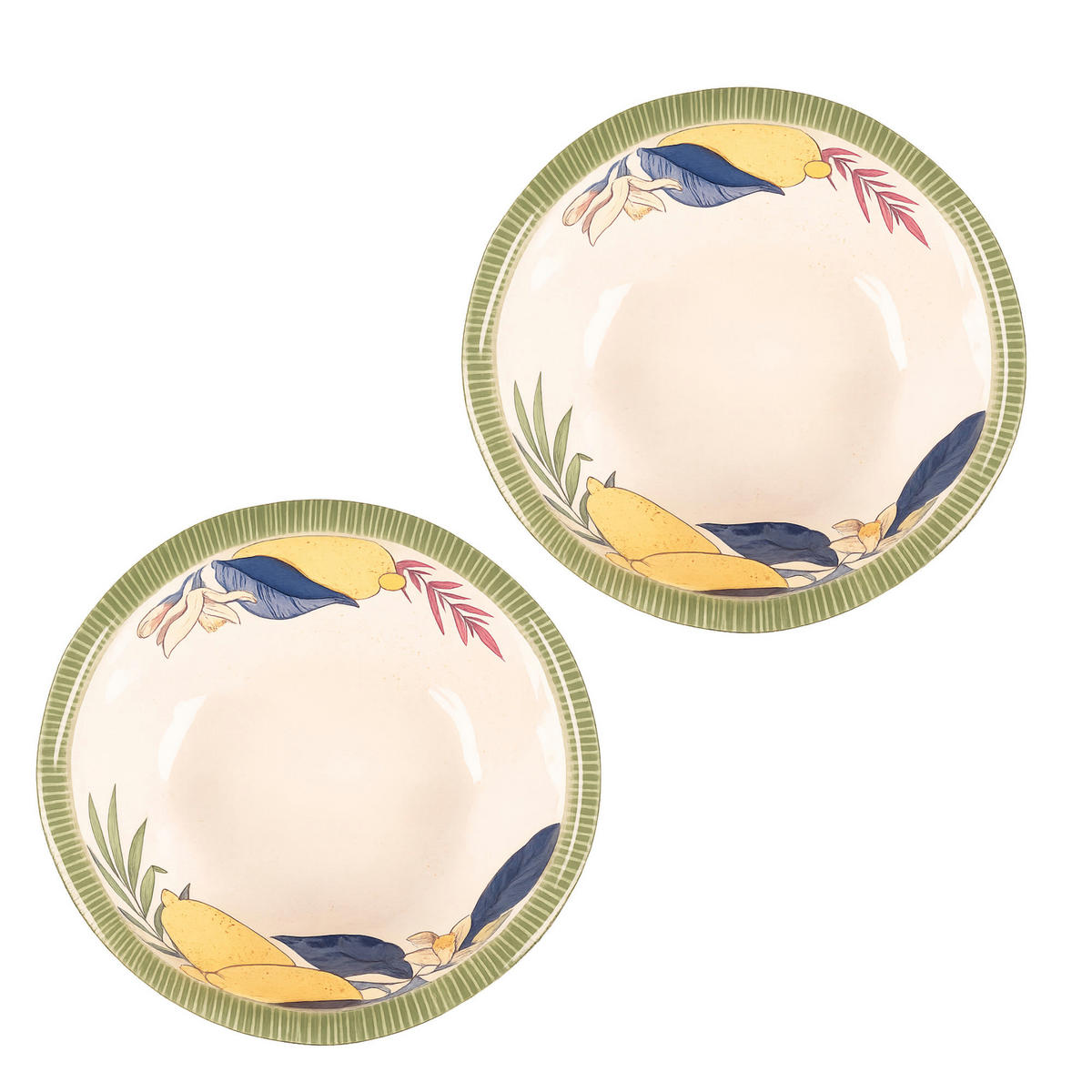 SCHÄLCHEN Ø 12 cm Limu Set mit 2 Stück - Currygelb, Kunststoff (12/5/12cm) - Rose & Tulipani