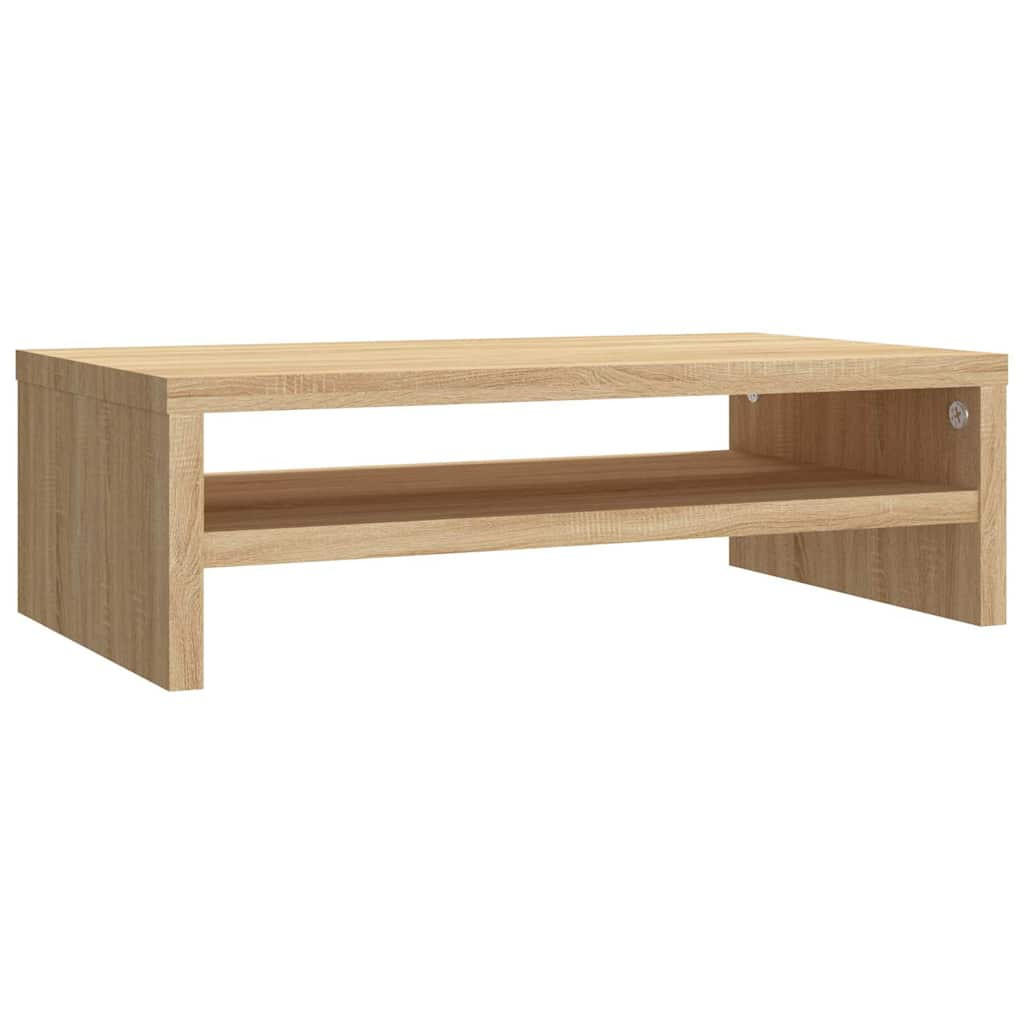 vidaXL Monitorständer Sonoma Eiche 42x13x24 cm