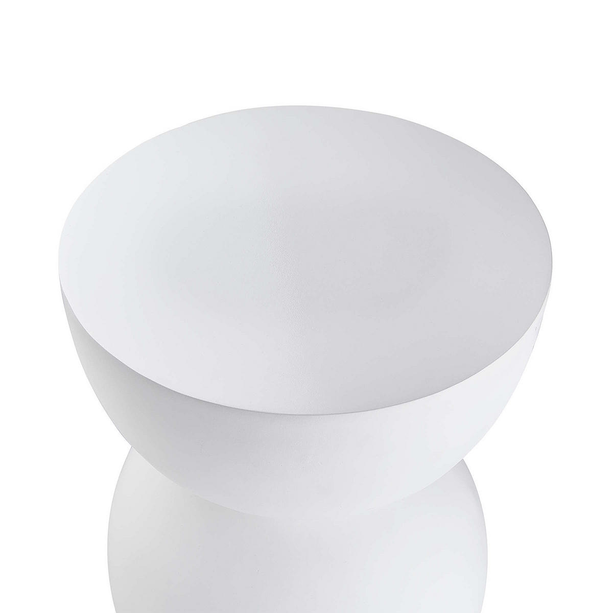 BEISTELLTISCH Artista - Weiß, Keramik (40/40/45cm) - Butlers