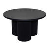 COUCHTISCH, dunkles Holzeffekt - Braun, Holz (80/80/45cm) - Oviala