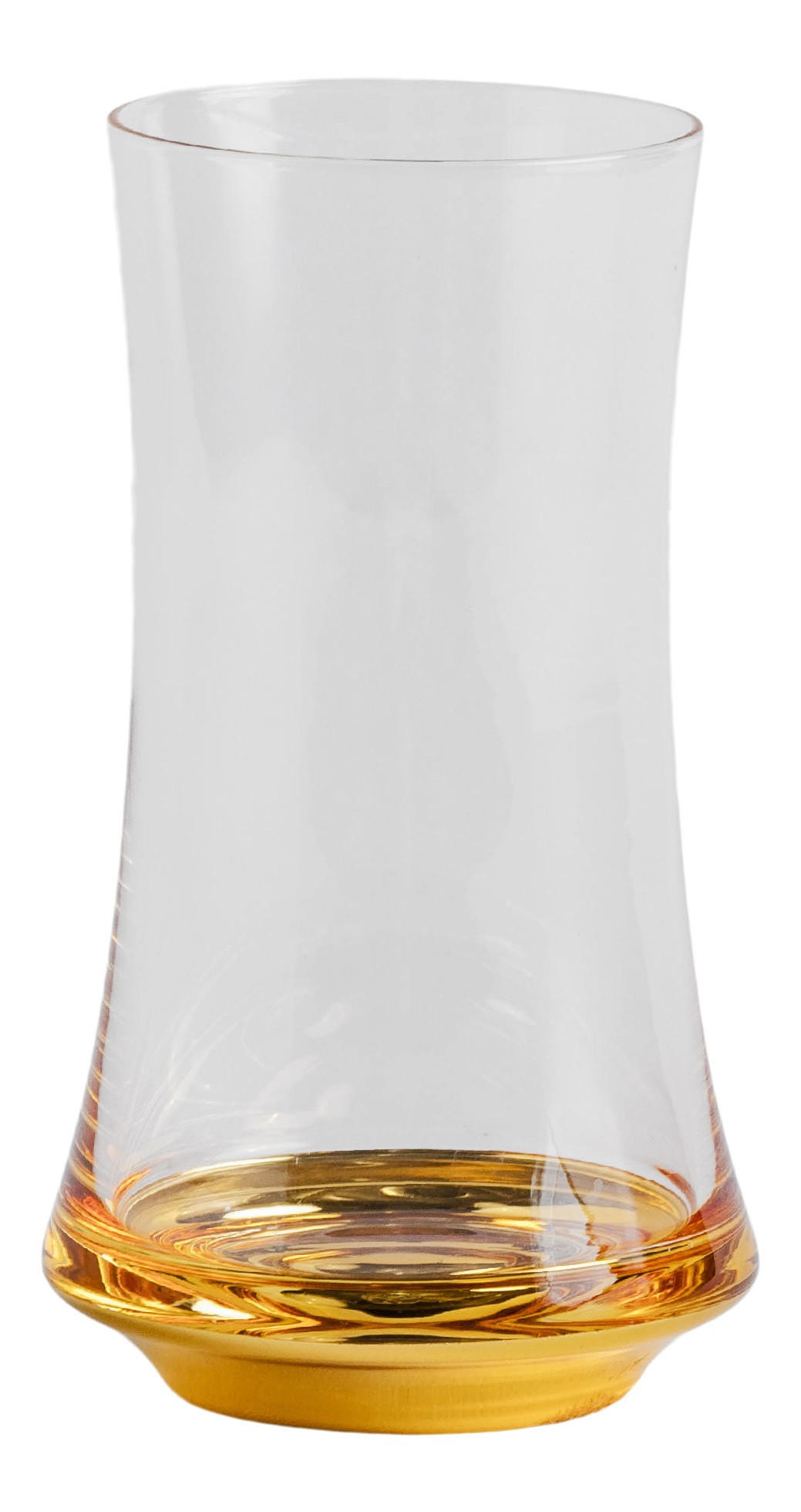 HOHES GLAS Helena - Goldfarben, Glas (0.42L) - home&you