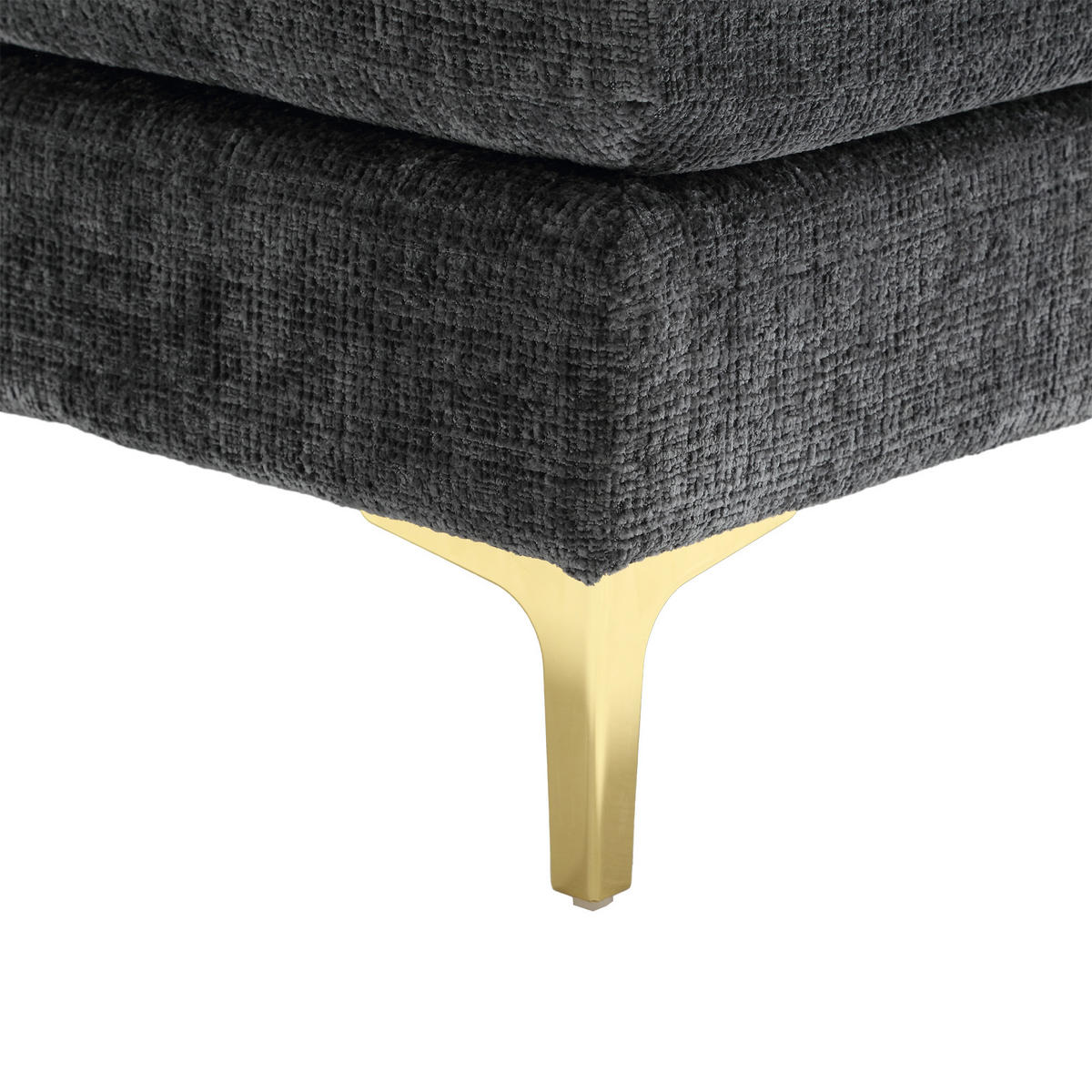 U-SEDACÍ SOUPRAVA 272/136/88 cm Šedá - šedá, textil (136/88/272cm)