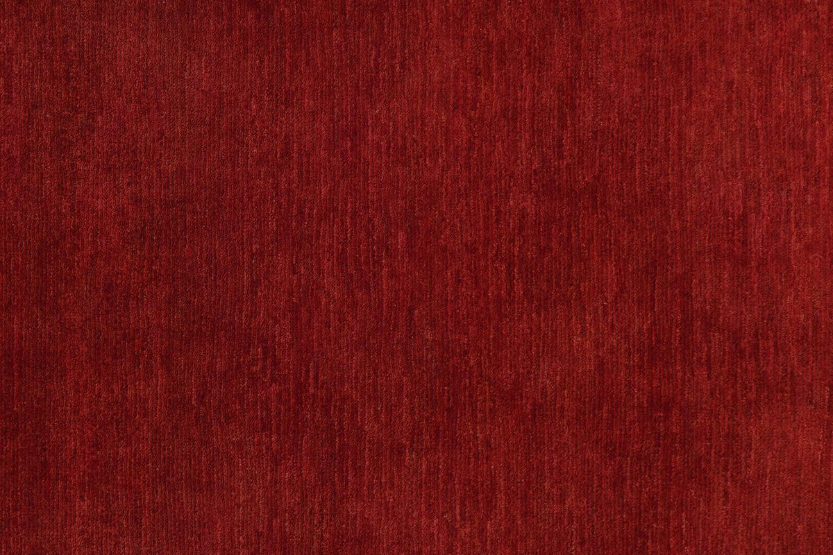 GABBEH-TEPPICH handgeknüpft Rizbaf Rot 197/132 cm Schurwolle - Rot, Textil (132/197cm) - Looma