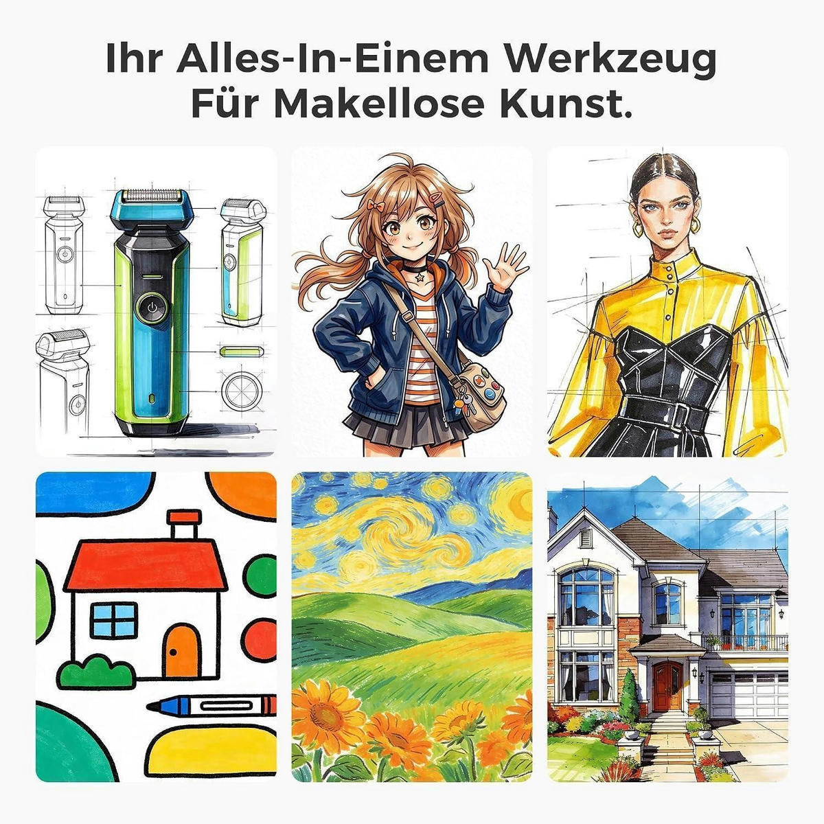 ALKOHOL Marker Set 80-teiliges Set mit Chisel & Feinspitze - Multicolor, Kunststoff (15/9/16cm)