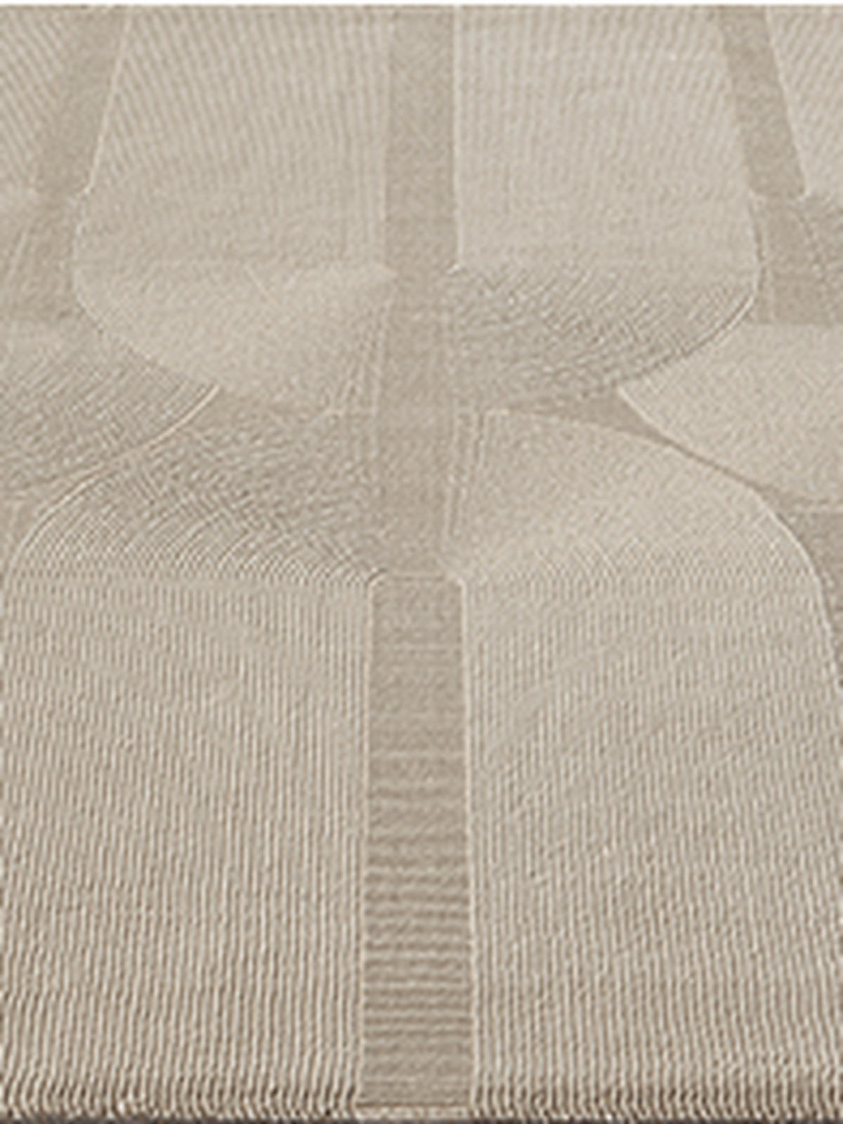 TEPPICH Kurzflor KASOS Waschbar Geometrisch Polyester Beige 160 x 230 cm - Beige, Textil (160/230cm) - KADIMA DESIGN