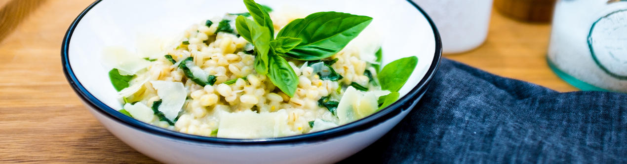 XXXLecker-Graupenrisotto-mit-Spinat