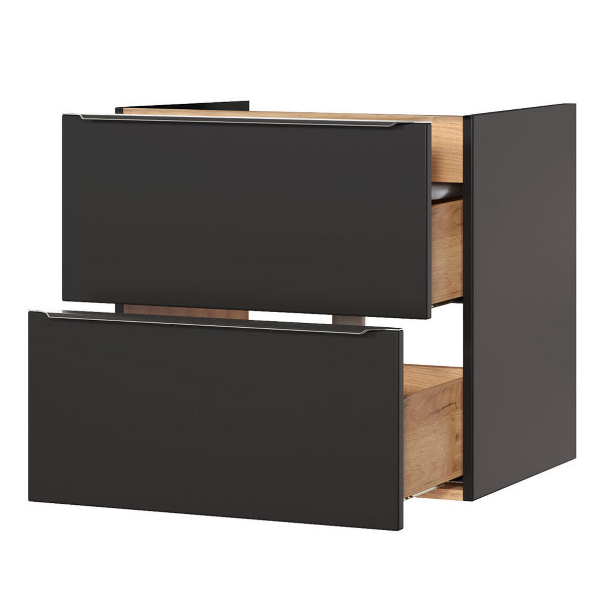 WASCHTISCH Toskana-56 - Anthrazit, Holzwerkstoff (121/64/46cm) - Lomado