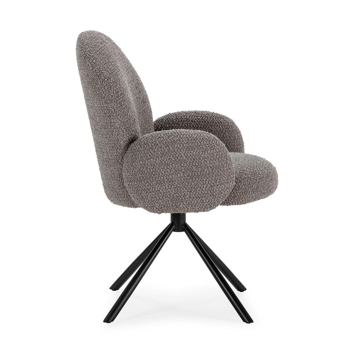 ESSZIMMERSTUHL Dario Grau 65/60/50 cm - Grau, Textil (60/50/65cm) - Drawer