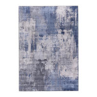 TEPPICH Design englische Kettelung blau - Blau, Textil (200/290cm) - AFK Living