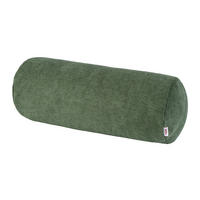 NACKENROLLENHÜLLE FarbTon Chenille-Haptik oliven-grün 40/15 cm - Dunkelgrün, Textil (15/40cm) - beties Heimtextil