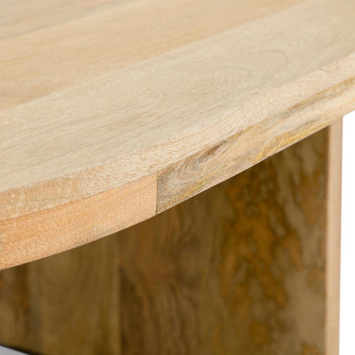 COUCHTISCH AMBA natur - Naturfarben, Holz (74/120/46cm) - IDIMEX