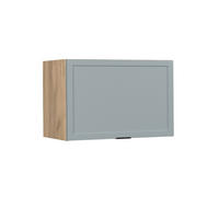 HÄNGESCHRANK Fame-Line Hellblau-grau 60 cm Flach - Honigeiche/Eiche Wotan, Holzwerkstoff (60/40/34.1cm) - Vicco