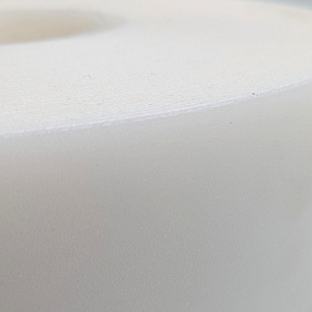 SICHTSCHUTZSTREIFEN Premium für Doppelstabmatten Zaunblende Milchglas Optik, 50m - Transparent, Kunststoff (5000/19cm) - ZAUN|ZU