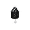WANDUHR Dupla Color Cuckoo Schwarz 21.5/21.5/41.5 cm - Schwarz, Kunststoff (21.5/41.5/21.5cm) - Karlsson