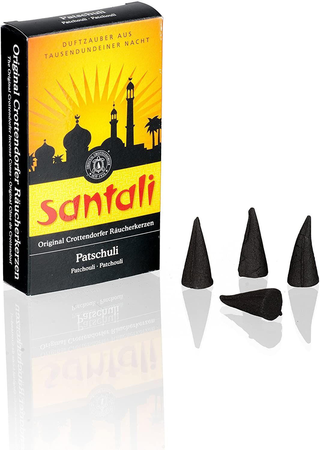 RÄUCHERKERZEN Santali Patschuli 20er Packung - Multicolor, Holz (0.1/1/0.1cm) - Crottendorfer