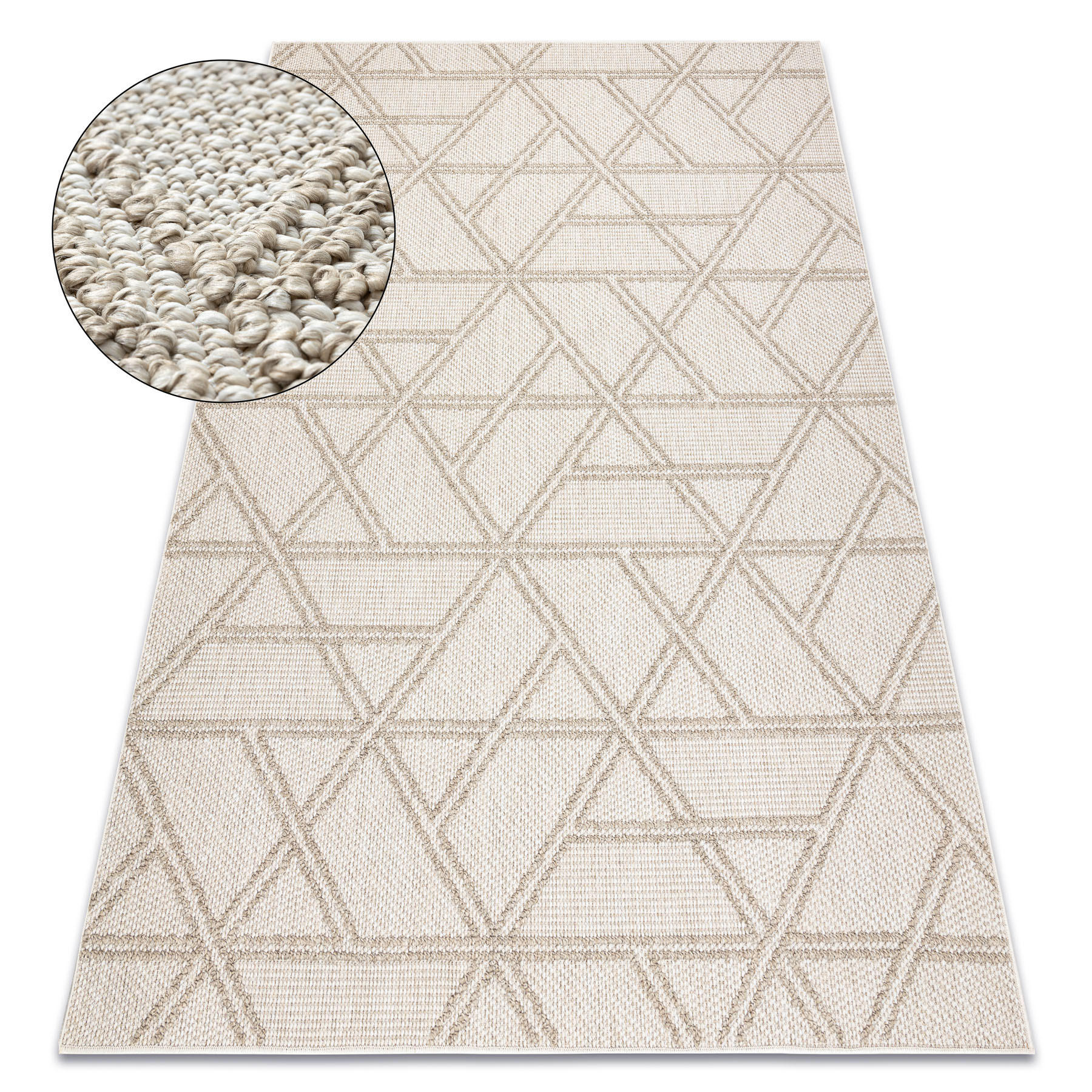 rugsX Teppich Beige 160x220 cm