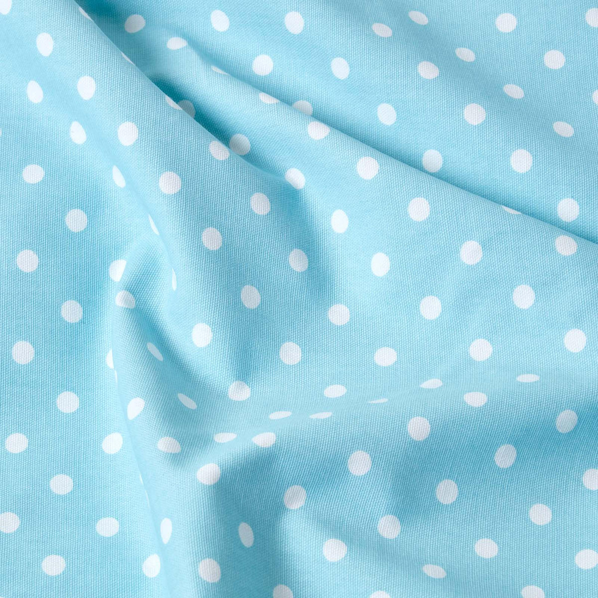 ÜBERWURF 150/200 cm, gepunktet, 100% Baumwolle - Blau, Textil (150/200cm) - Homescapes