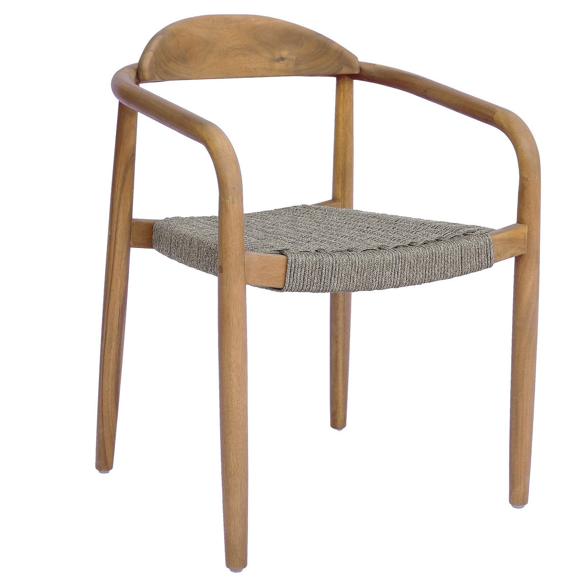 GARTENSTUHL Nabire Natur 57 cm x 76 cm - Braun, Holz (57/76/51cm) - Kenay Home