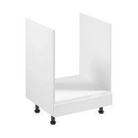 HERDUMBAUSCHRANK – 60 cm – D60ZK – Velmora – Weiß Hochglanz - Weiß Hochglanz, Holzwerkstoff (60/82/52cm) - ROYAL24_MARKT