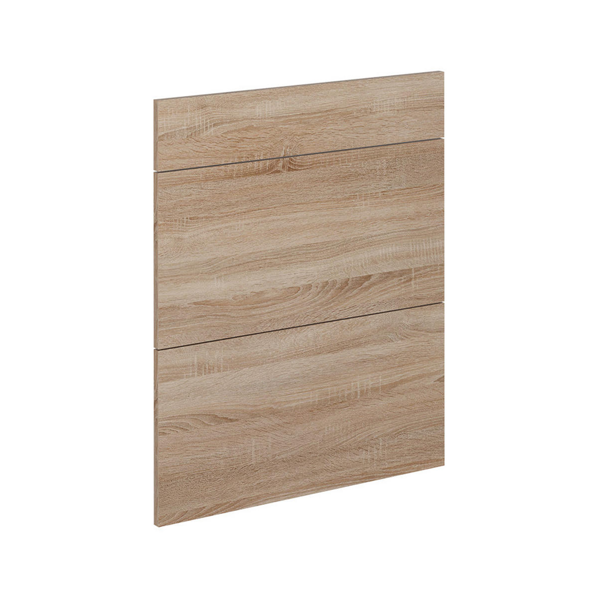 KÜCHENFRONT R-Line Sonoma 59.6 x 70.4 cm Möbelfront für den Schubladenunterschrank - Sonoma Eiche, Holzwerkstoff (59.6/70.4/1.6cm) - Vicco