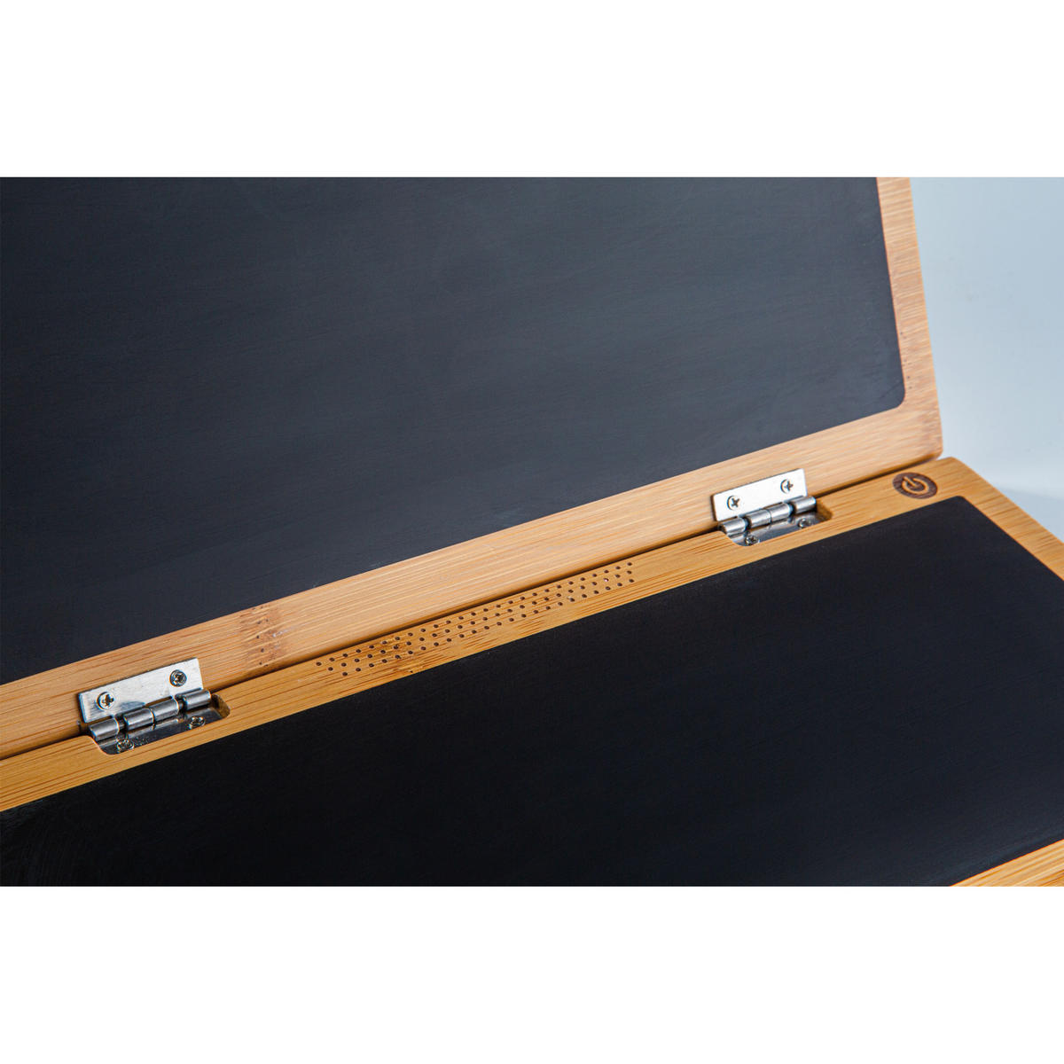 MALTAFEL I-Wood in Notebook-Form, Bambus, Metall, Braun, Schwarz, 28 x 19.5 cm - Braun, Holz (19.2/2.7/28cm)